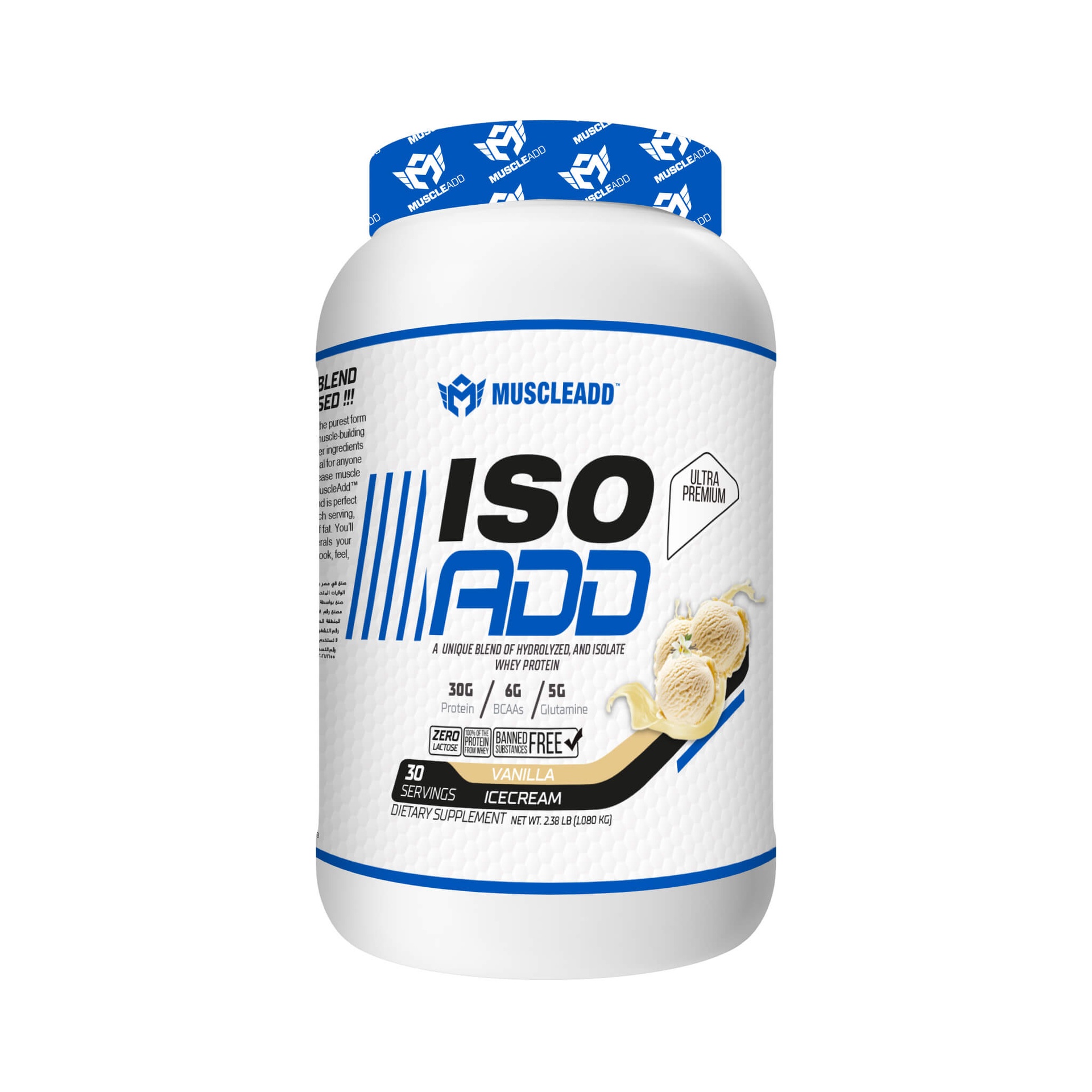 【Vanilla Iceさん専用】ROME SDS ARTIFACT PRO Muscle Add Iso Add-30Serv.-1080G.Vanilla Ice Cream